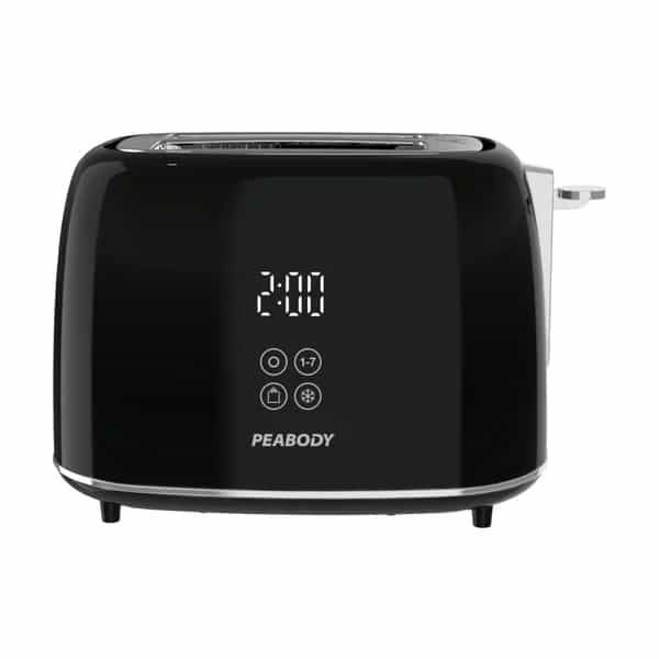Tostadora eléctrica digital Peabody Negra PE-TD800N