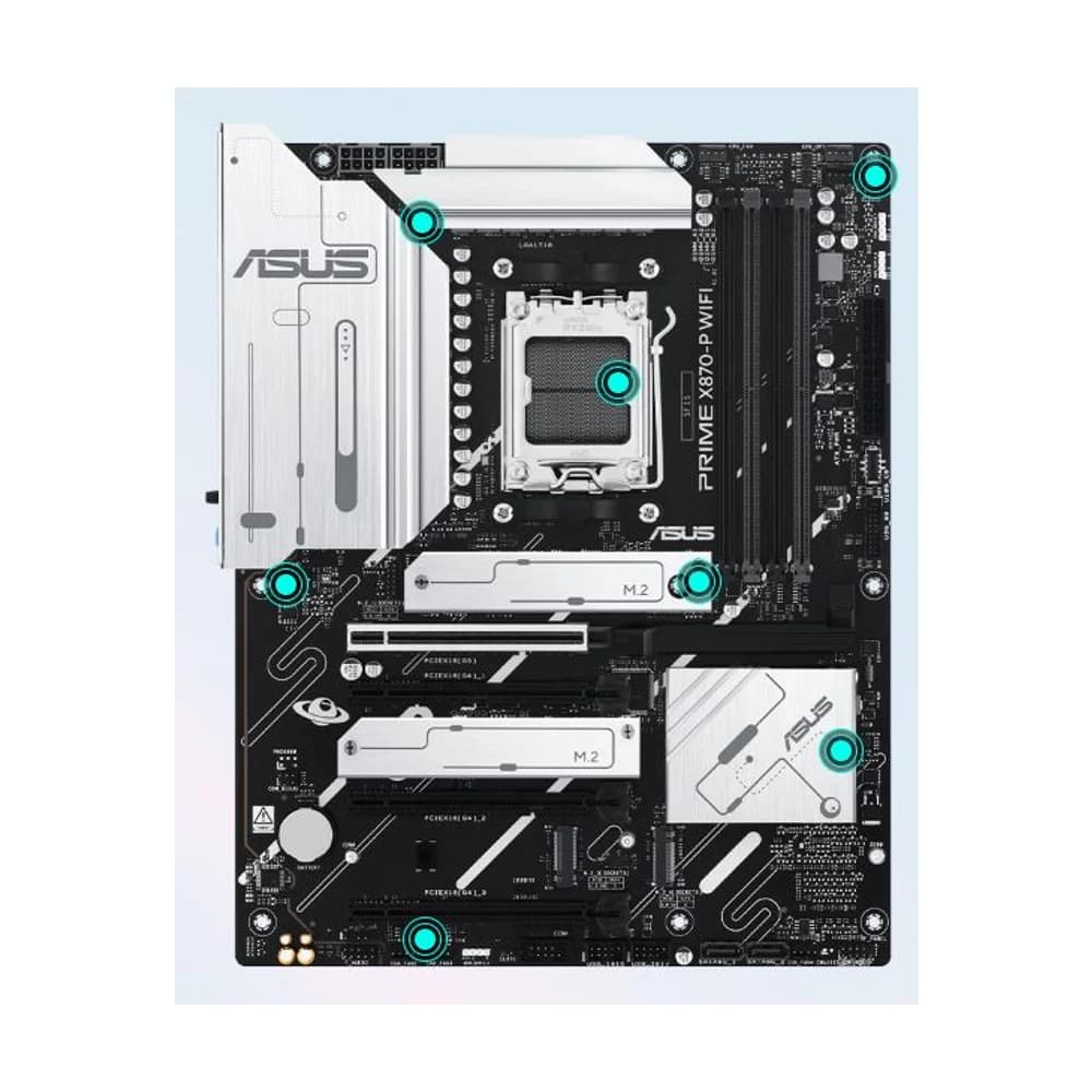 Motherboard AMD (AM5) ASUS Prime X870-P WIFI (90MB1IS0-M0EAY0 90MB1IS0-MVAAY0 )