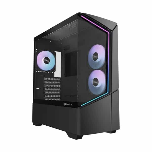 Gabinete Gamer Raidmax Infinita i812 Black Arg TG E-Atx