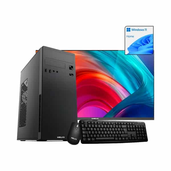 PC Kelyx AMD Ryzen 3 3200G 8GB SSD M.2 256GB Windows 11 Home + Monitor 24"