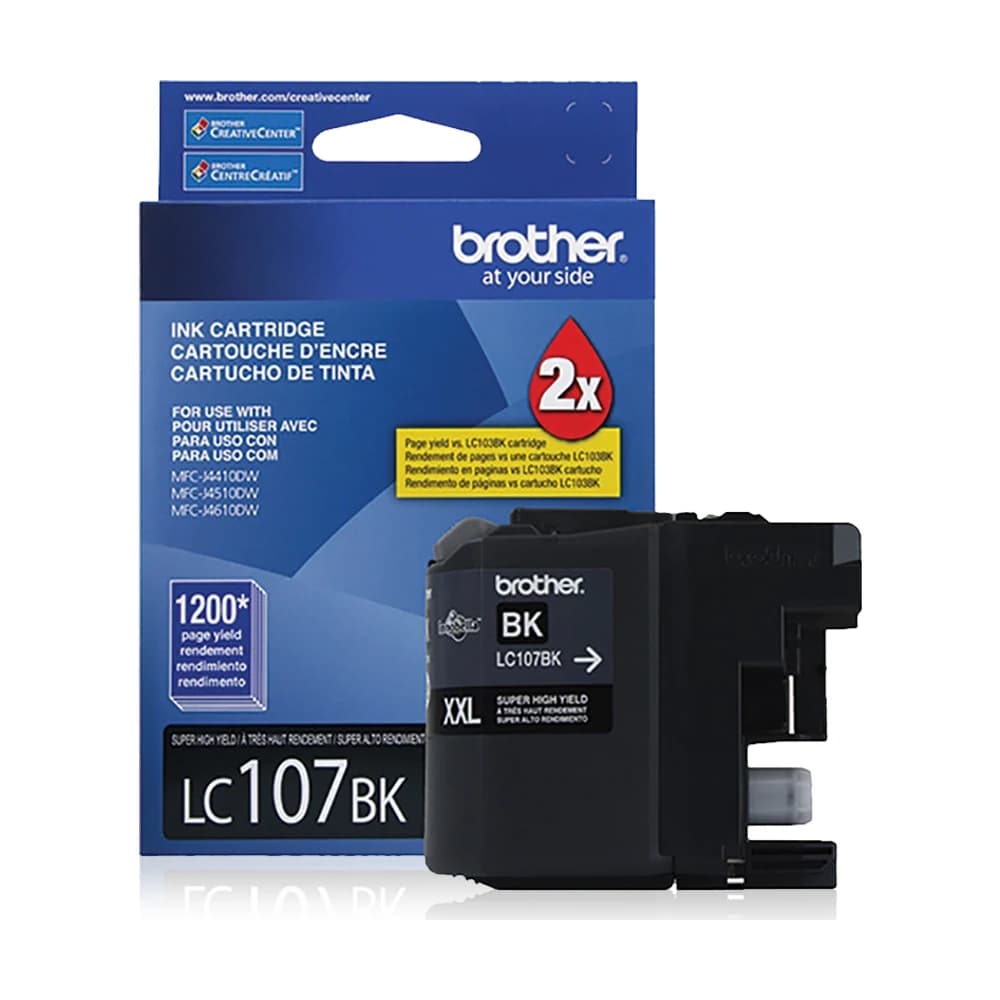 Cartucho de tinta Brother LC107BK Negra