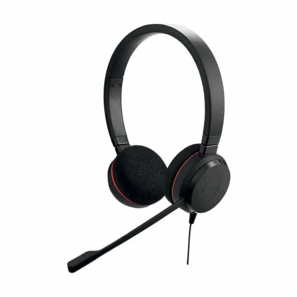 Auriculares Jabra Evolve 20 Estéreo USB-C/A con unidad de control