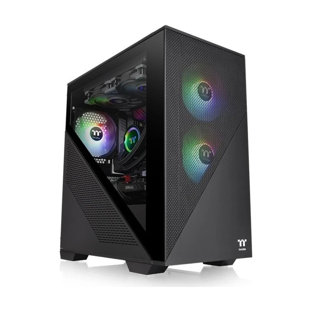 Gabinete Gamer Thermaltake Divider 170 TG ARGB Black Temp Glass