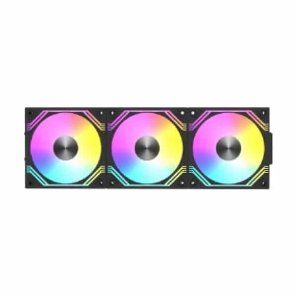 Cooler Fan Modular 3x120mm Raidmax ARGB PWM Black