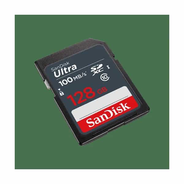 Tarjeta de memoria SD SanDisk Ultra 128 GB 100 MB/s SDSDUNR-128G-GN3IN