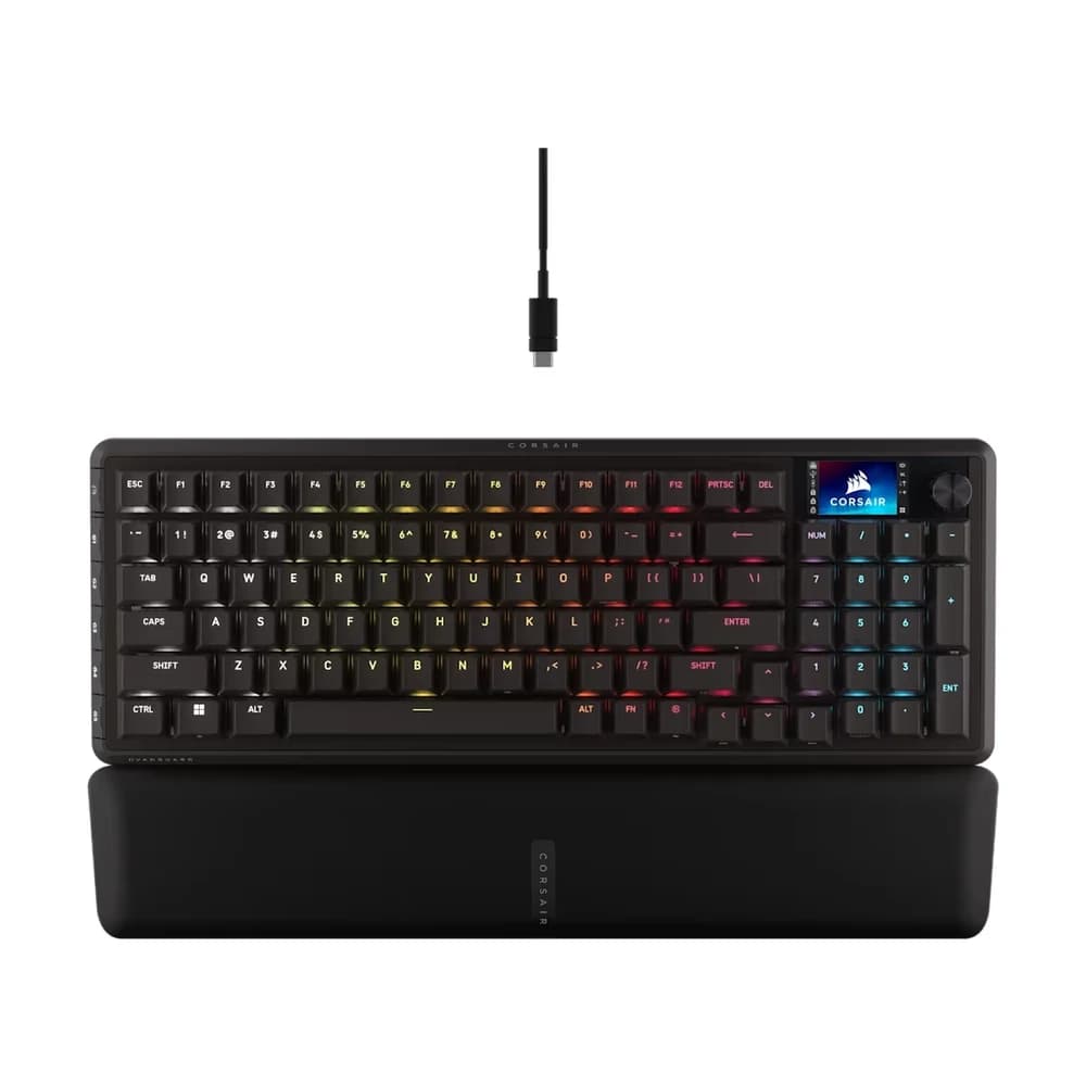 Teclado gamer mecánico Corsair VANGUARD PRO 96 con efecto Hall