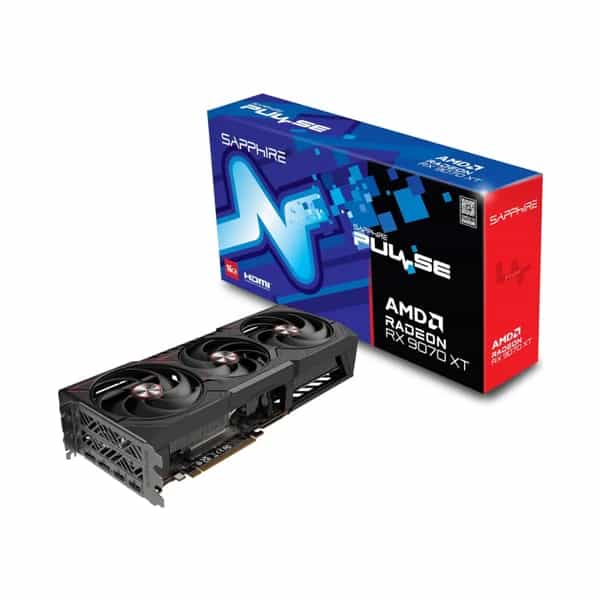 Placa de Video Sapphire Pulse RX 9070 XT 16GB