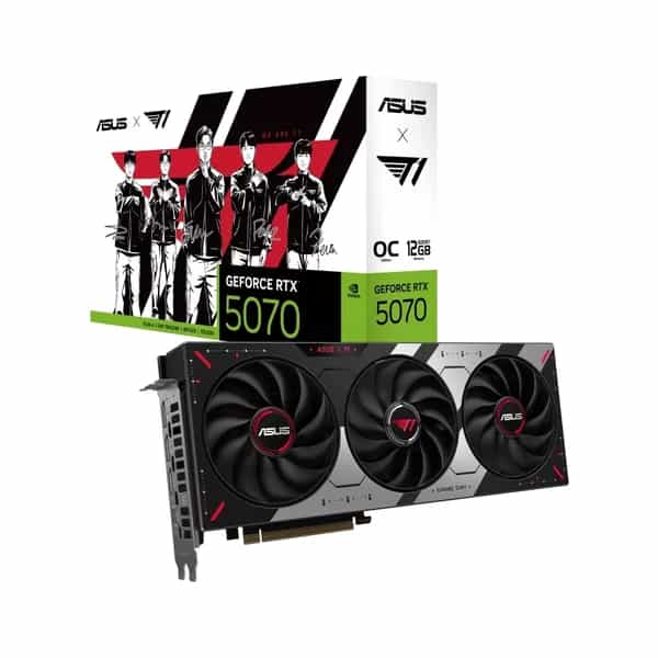 Placa de Video ASUS NVIDIA GeForce T1 RTX5070 O12G