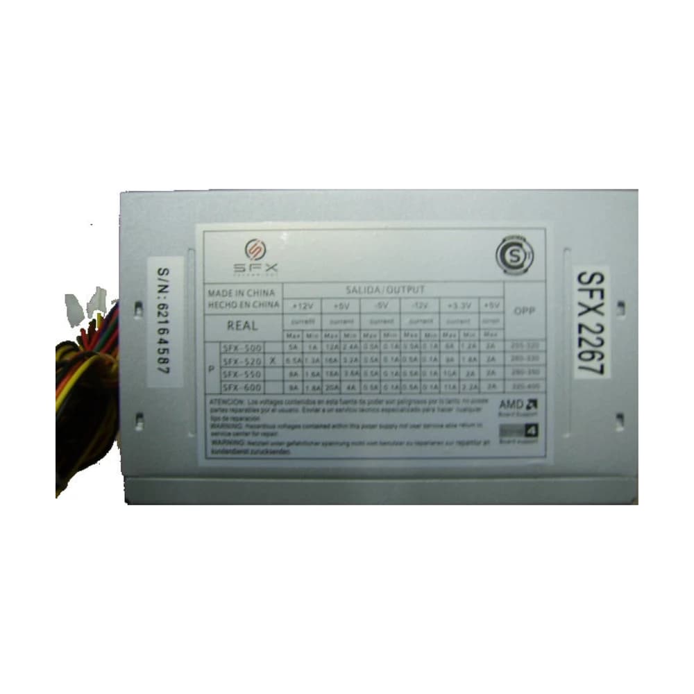Fuente Sfx 500W 20+4 SATA