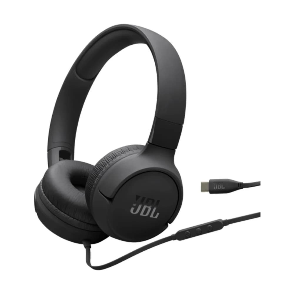 Auriculares on-ear JBL Tune 520C USB-C negro JBLT520CBLKAM