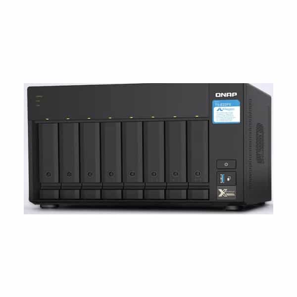 NAS QNAP TS-832PX-4G 8 bahías quad-core 1.7GHz 4GB DDR4