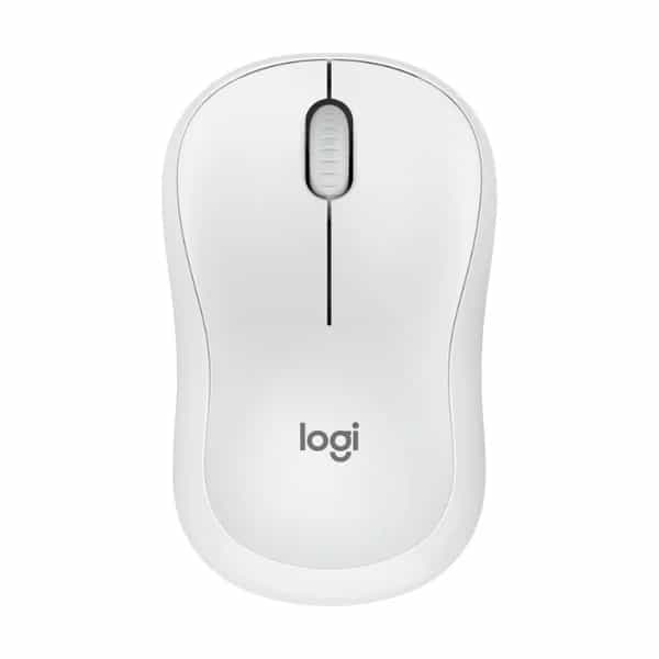 Mouse Logitech M240 Inalámbrico Bluetooth Blanco