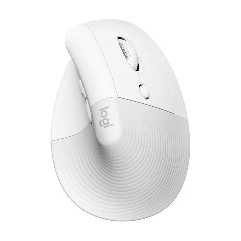 Mouse Vertical Inalámbrico Logitech Serie Ergo Lift Blanco