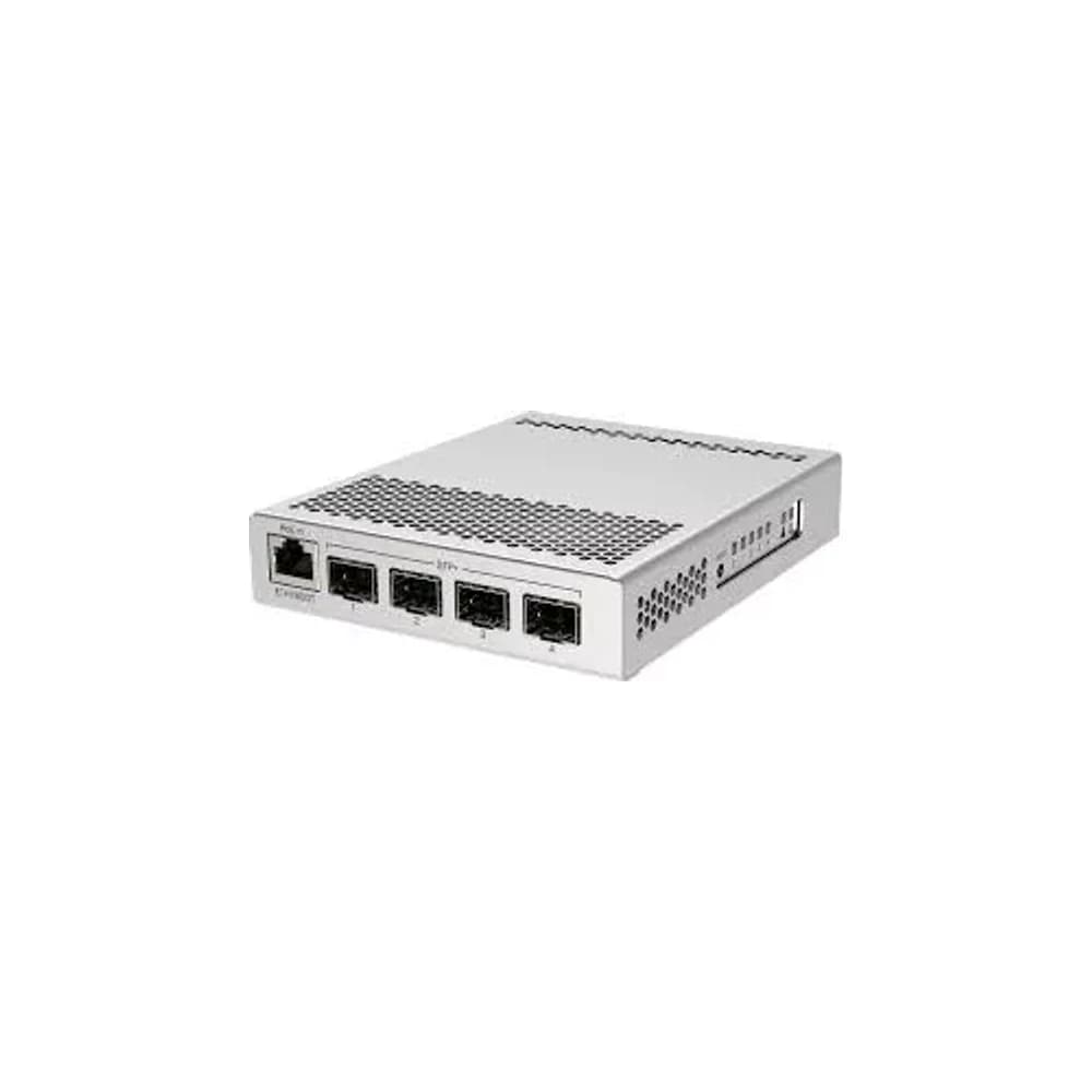 Switch MikroTik CRS305-1G-4S+IN 1 puerto Gigabit + 4 SFP+ 10Gbps