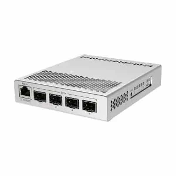 Switch MikroTik CRS305-1G-4S+IN 1 puerto Gigabit + 4 SFP+ 10Gbps