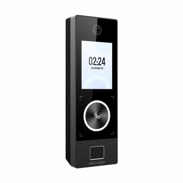 Control de acceso facial Hikvision con huella pantalla 2.4" 1000 rostros DS-K1T323MBFWX-E1