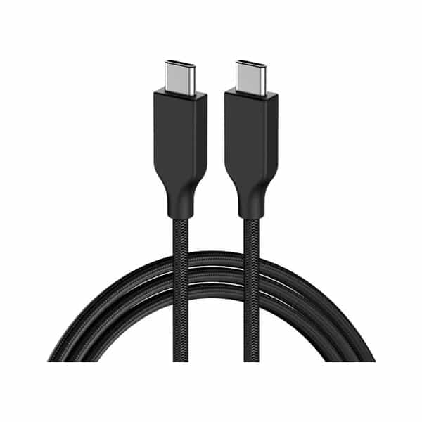 Cable USB-C macho a macho Genius ACC-C2CC carga y datos PD 60W 3A 150cm