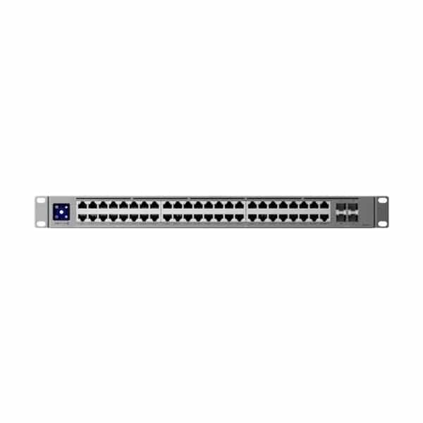 Switch Ubiquiti UniFi 48 puertos (32 10GbE + 16 2.5GbE) PoE+++ capa 3 USW-PRO-XG-48-POE