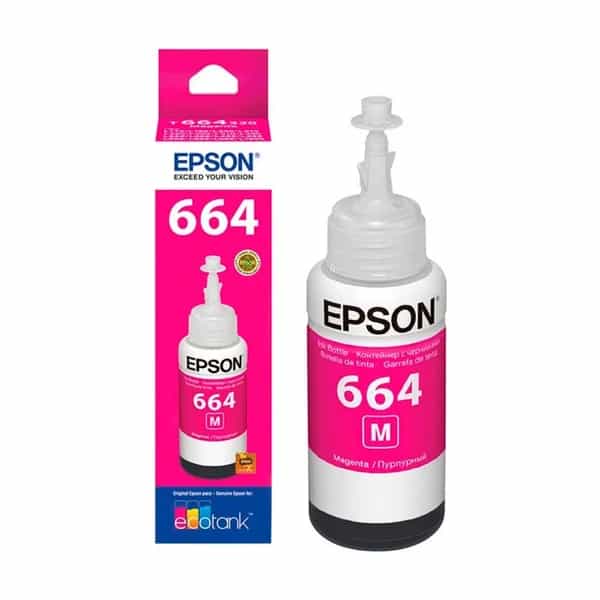 Botella Epson T664320-AL Magenta para L355/380/395