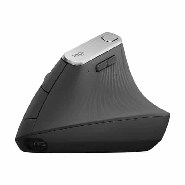 Mouse Logitech Mx Vertical Ergonómico Inalámbrico Negro