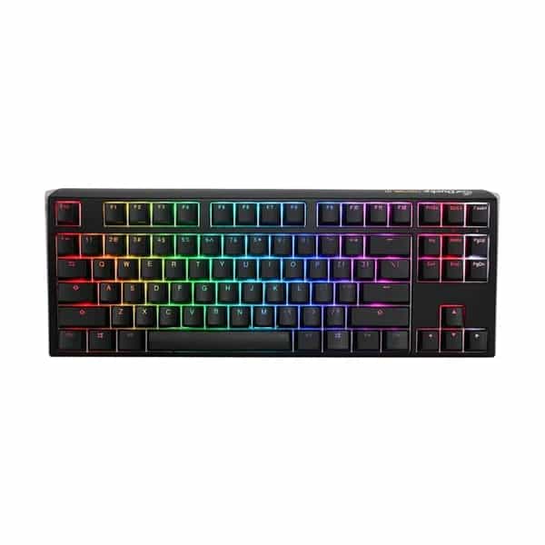 Teclado mecánico Ducky One 3 TKL RGB MX Silver DKON2187ST-PUSPDCLAWSC1