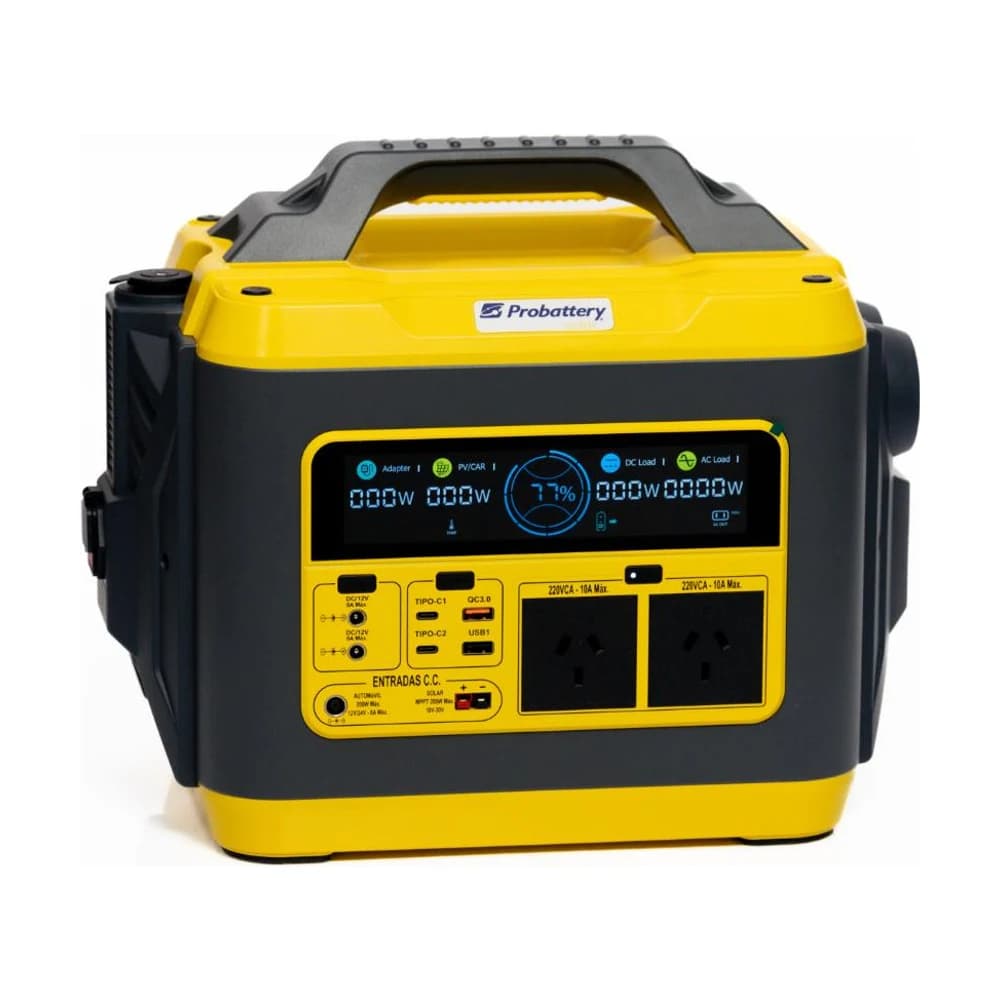 Estación de Energía Portátil Solar Probattery 48V 45AH 2200W (FPPS-M2200LS-LP)
