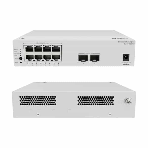Switch Huawei eKitEngine S210-8LP2J 8 puertos Gigabit PoE+ 32W 2 SFP 2,5GE capa 2