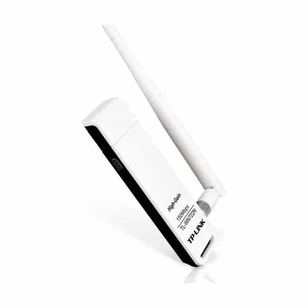 Placa de red WiFi USB TP-Link TL-WN722N 150Mbps 2.4GHz