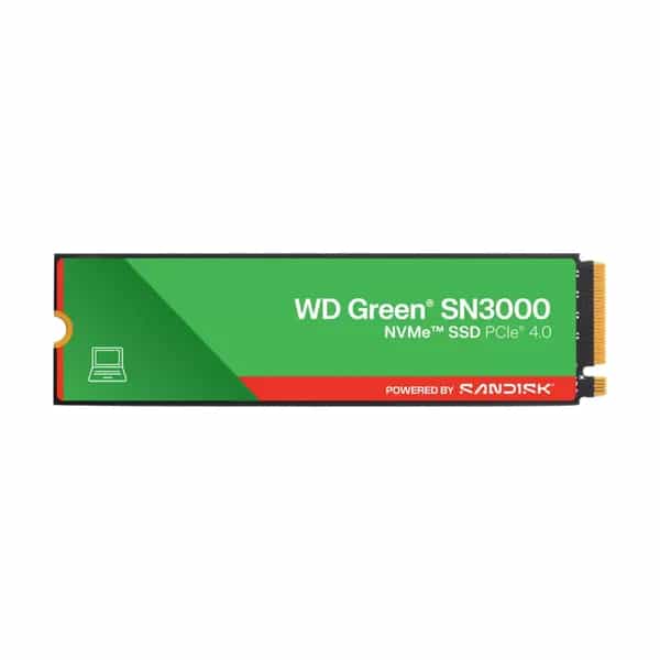 SSD M.2 NVME 500GB G4 Wd Green SN3000