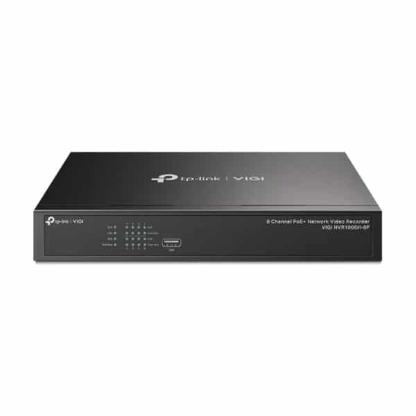 NVR TP-Link VIGI NVR1008H-8P 8 canales con 8 puertos PoE+