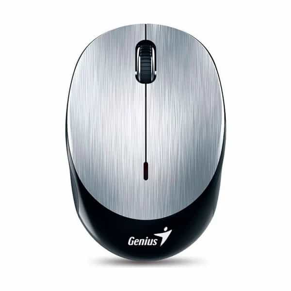 Mouse Mini Wireless Genius NX-9000BT Silver Recargable