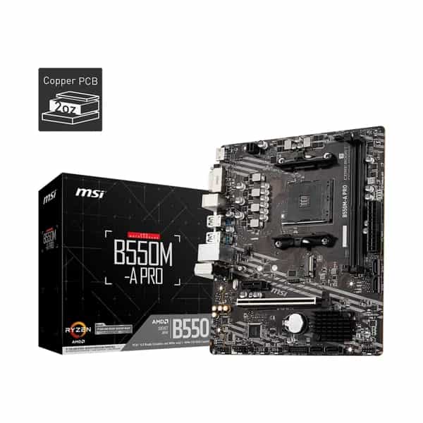 Motherboard MSI B550M-A PRO (AM4)