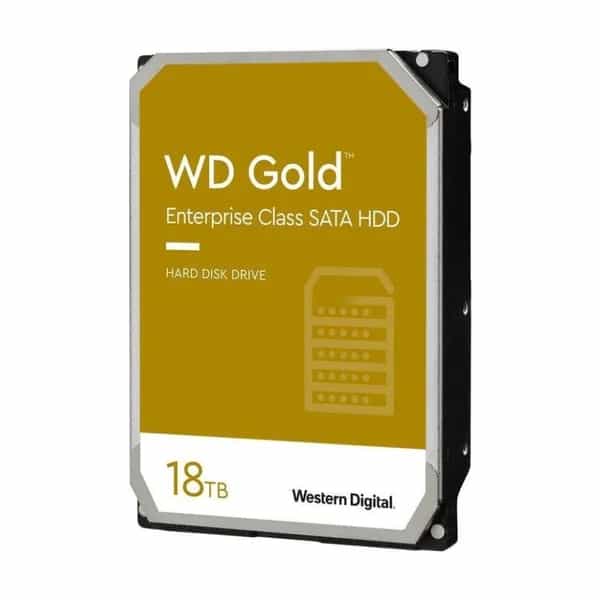 Disco rígido Western Digital Gold 18 TB SATA 3,5 pulgadas 7200 RPM WD181KRYZ