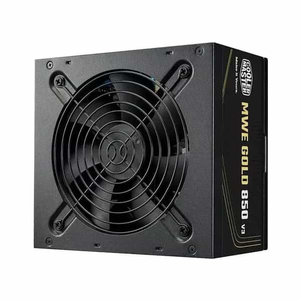 Fuente Cooler Master MWE Gold 850 V3 850W 80 Plus Gold ATX 3.1 negra MPE-8506-ACAG