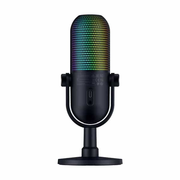 Micrófono Razer Seiren V3 Chroma Black RGB USB-C