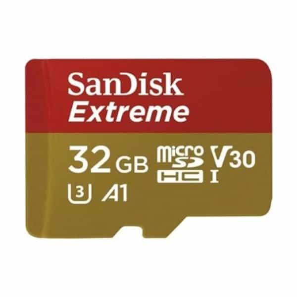 Tarjeta microSD SanDisk Extreme 32 GB UHS-I U3 Clase 10 4K SDSQXAF-032G-GN6AA
