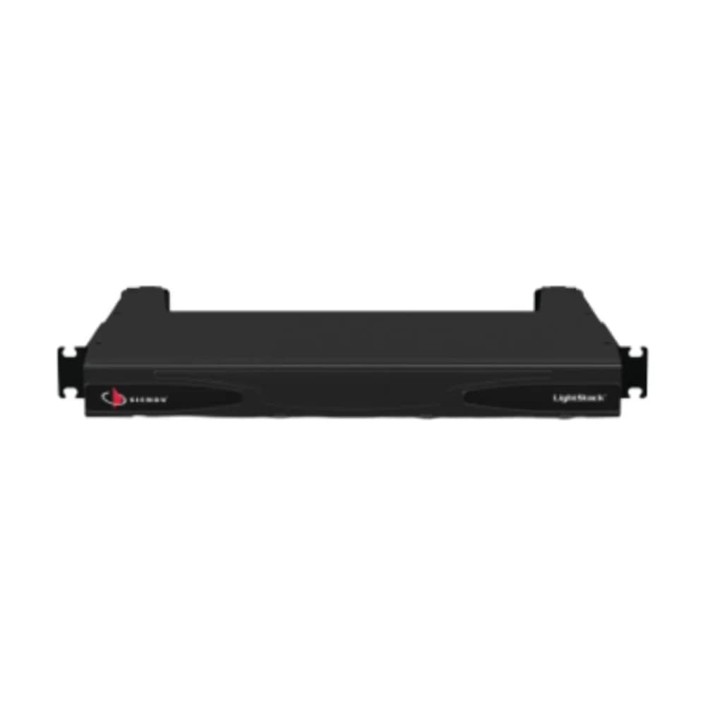 Distribuidor de fibra Siemon LightStack montaje en rack 1U deslizante 12 aberturas LS-1U-01