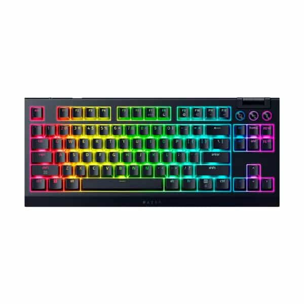 Teclado gamer inalámbrico Razer BlackWidow V4 TKL HyperSpeed + Bluetooth español