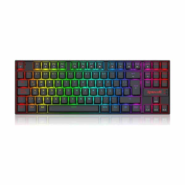 Teclado Redragon Kumara K552 RBN Magnético Negro