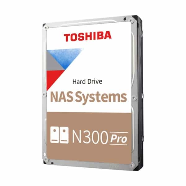 Disco Rigido HDD Toshiba N300 Pro Nas 18TB 3.5" SATA 7,200 rpm HDWG81JXZSTB