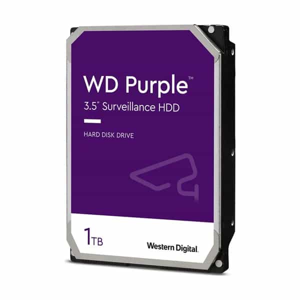 Disco duro interno Western Digital 1TB SATA 3.5" Purple WD11PURZ