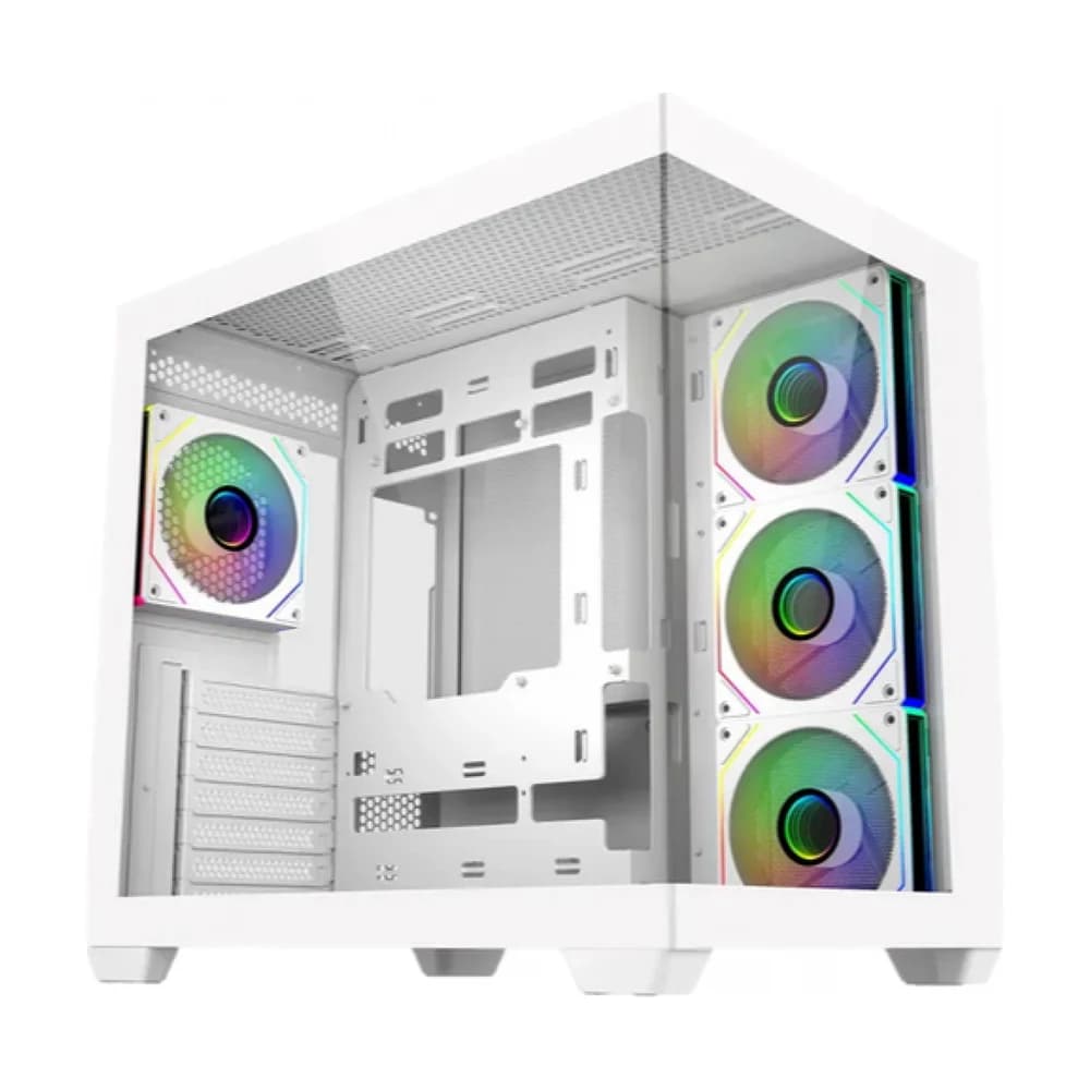 Gabinete Cooler Master Elite 681 White ATX 4 fans ARGB E681-WHNN-S00