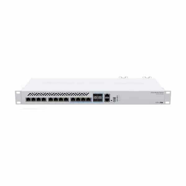 Switch MikroTik CRS312-4C+8XG-RM 8 Ethernet 1/2.5/5/10G 4 SFP+ 1 Ethernet S/C