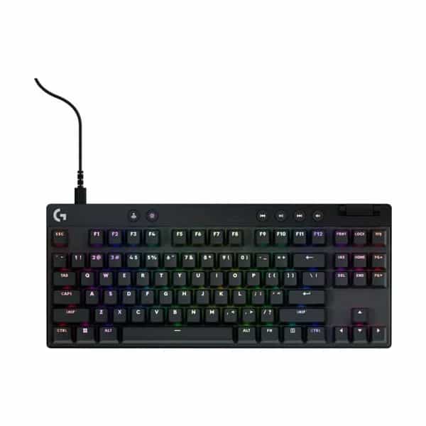 Teclado Logitech Pro X TKL Rapid Negro