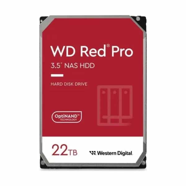 Disco rígido para NAS Western Digital Red Pro 22 TB WD221KFGX