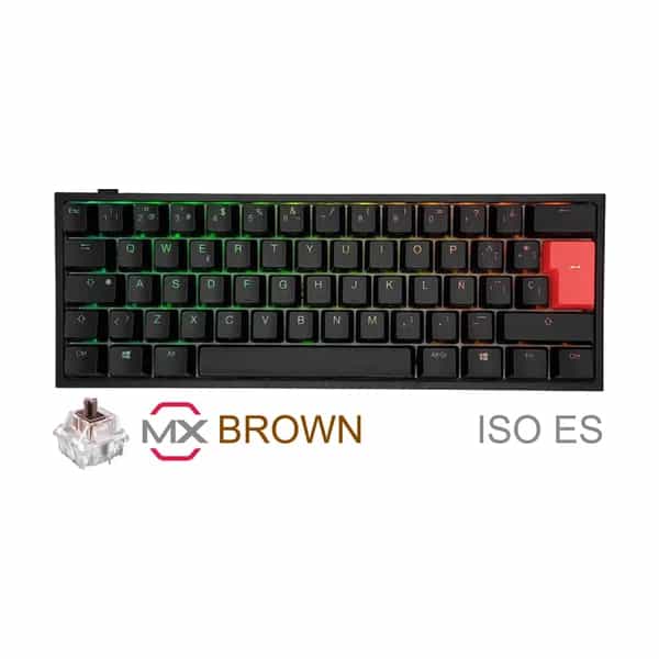 Teclado gamer Ducky One 2 DKON1967ST-BESALAZT1