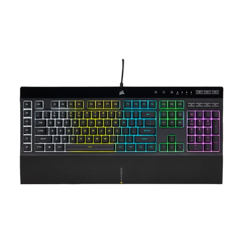 Teclado Corsair K55 RGB PRO Membrana Macro Key CH-9226765-NA