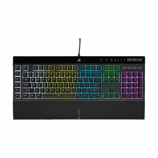 Teclado Corsair K55 RGB PRO Membrana Macro Key