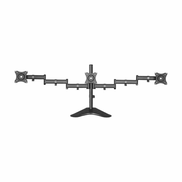 Soporte Intelai Triple Escritorio con Base 13 27 Max 24KG