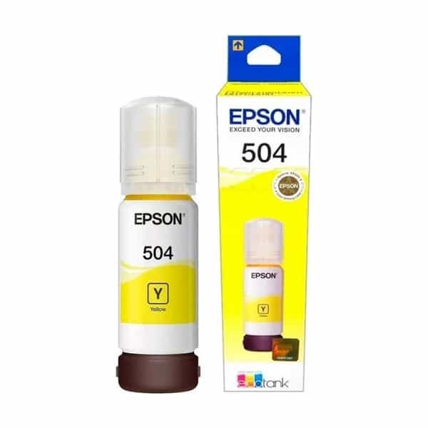 Botella de tinta Epson T504420 Amarillo para L4150/L4160